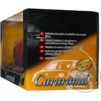 Модель машинки серії Cararama 1:24 арт.125-073 в асорт. - купить, цены на - фото 4