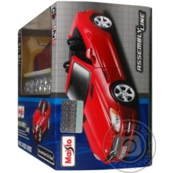 Автомодель збірна 1:24 Mercedes-Benz CLK Maisto 39206 red - купить, цены на - фото 4