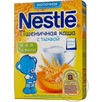 Wheat milk porridge Nestle with pumpkin for 5+month babies 250g Russia - buy, prices for - photo 11