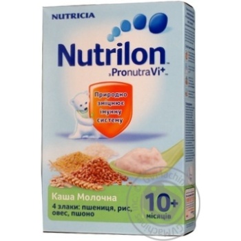 Baby milk porridge Nutrilon Nutricia four cereals for 8+ months babies 225g Portugal - buy, prices for - photo 6