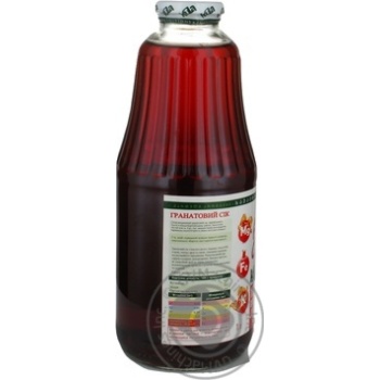 Juice Kula pomegranate 1000ml glass bottle - buy, prices for MegaMarket - photo 3