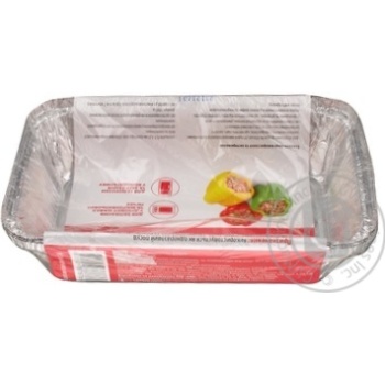 Dobryj Zvychaj Aluminum Disposable Container 960ml 3pcs - buy, prices for EKO Market - photo 4