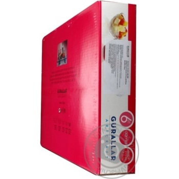Салатник Art Craft скло Damla 215мл 6шт Art.31-146-298 купити, ціни на МегаМаркет - фото 7