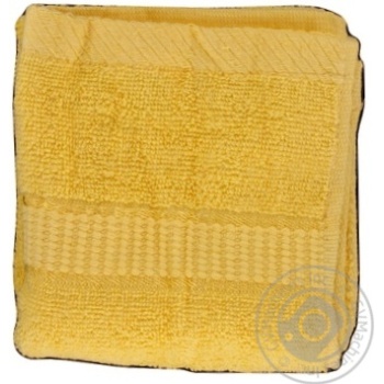Рушник для рук Камелія, жовтий,  35х70см. Артикул  LT76-115-097. купить, цены на МегаМаркет - фото 1