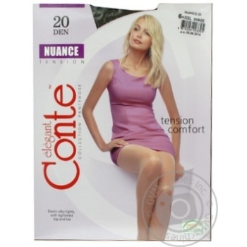 Колготки жін. NUANCE 20 р.6 Shade х12 купити, ціни на МегаМаркет - фото 1