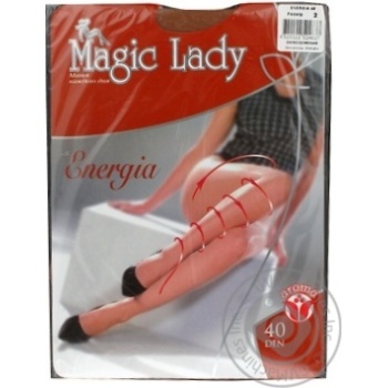 Magic Lady Energia Beige Women's Tights 40den 2s - buy, prices for MegaMarket - photo 1