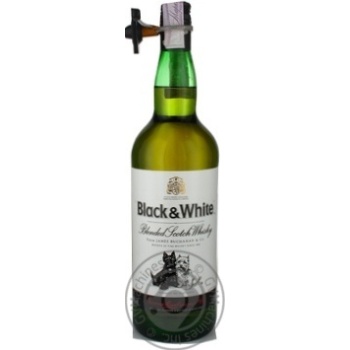 Black & White Blended Scotch Whisky - buy, prices for MegaMarket - photo 1