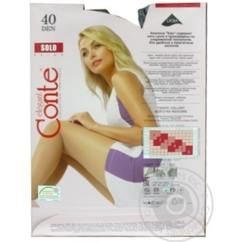 Tights Conte polyamide for women 40den 5size - buy, prices for MegaMarket - photo 3