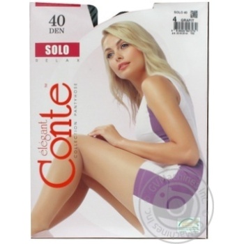Колготки жін. SOLO 40 р.4 Grafit х12 купить, цены на МегаМаркет - фото 2