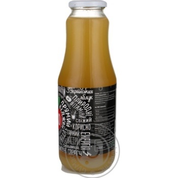 Juice apple 1000ml glass jar - buy, prices for MegaMarket - photo 3