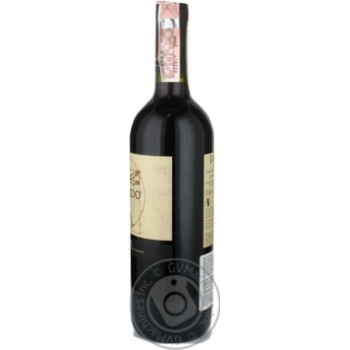 Вино червоне сухе Chianti Leonardo Кьянти Docg 20080,75л - купить, цены на NOVUS - фото 4