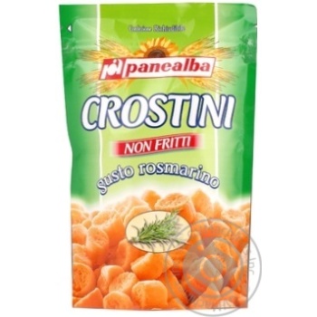 Panealba Crosrtini Salted Croutons 100g - buy, prices for Auchan - photo 1