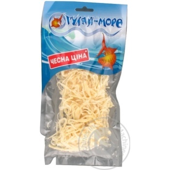 Snack squid Gulyay more salted dried 100g - buy, prices for MegaMarket - photo 1