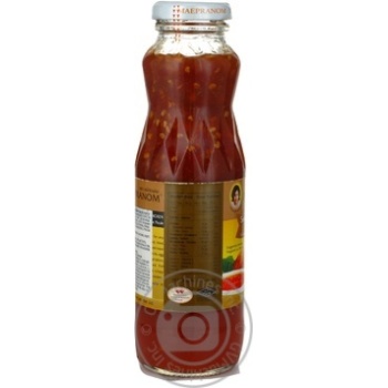 Sauce Maepranom brand Chili 300ml glass bottle Thailand - buy, prices for MegaMarket - photo 5
