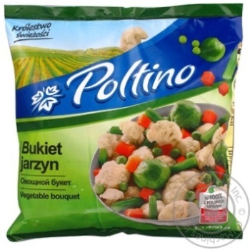 Vegetables Poltino frozen 450g - buy, prices for MegaMarket - photo 1