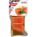 Сьомга(Лосось) Флотилія філе-шматок с/с н/ш 130г х10