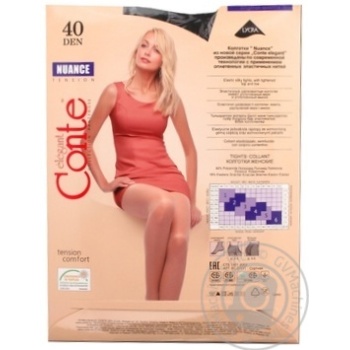 Tights Conte for women 40den 6size - buy, prices for MegaMarket - photo 2
