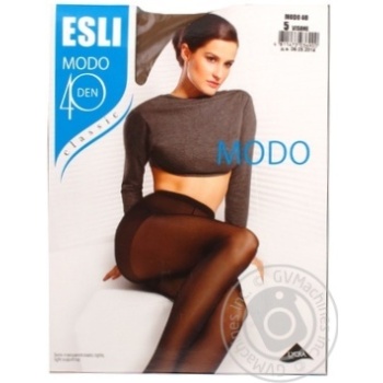 Колготки жін. ESLI MODO 40 р.5 visone купити, ціни на МегаМаркет - фото 1