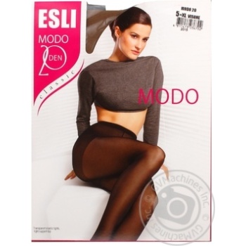 Колготки жін. ESLI MODO 20 р.5 visone купити, ціни на МегаМаркет - фото 1