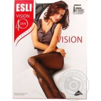 Колготки жін. ESLI VISION 40 р.3 marrone купити, ціни на МегаМаркет - фото 1