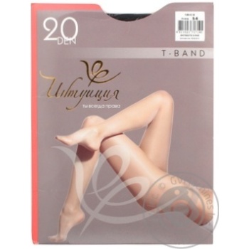 Intuicia T-Band 20Den Women's Tights s.5 Antrazite - buy, prices for ULTRAMARKET - photo 1