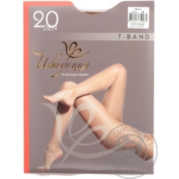 Tights Intuitsia T-band for women 40den 4size - buy, prices for MegaMarket - photo 1