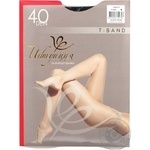 Tights Intuitsia T-band black for women 40den 4size