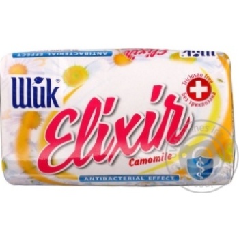Мило Шик Elexir Antibacterial 85/90 г Ромашка купить, цены на МегаМаркет - фото 1