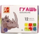 Гуаш Луч 12 кольорів Міні 19С1252-08 х10