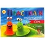 Plasticine Tetrada 5colors 110g