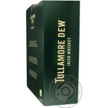 Віскі Tullamore Dew Original 5yo Box + 2бок 40% 0.7л х6 купити, ціни на МегаМаркет - фото 3
