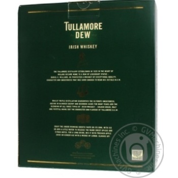 Віскі Tullamore Dew Original 5yo Box + 2бок 40% 0.7л х6 купити, ціни на МегаМаркет - фото 2