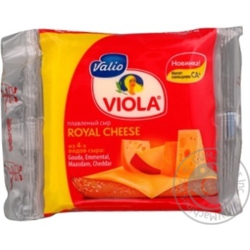 Сир Viola плавлений Royal Cheese 42% 140гр х24 купити, ціни на МегаМаркет - фото 1