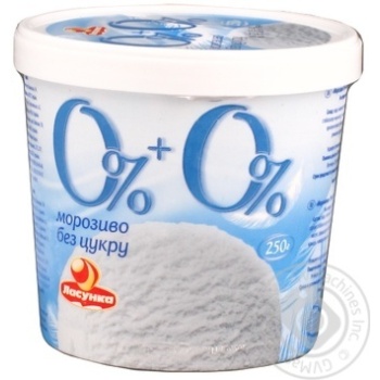Мороженое Ласунка 0% + 0% без сахара 250г купить, цены на МегаМаркет - фото 3