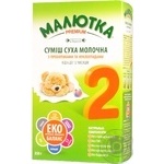 Dry milk formula Maliutka Premium 2 with prebiotics and nucleotides for babies from 6 to 12 months 350g