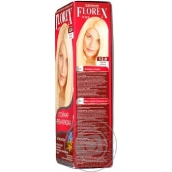 Florex Hair Cream Paint Ultra Blond - buy, prices for Auchan - photo 2