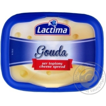 Сыр Lactima Гауда плавленый 130г купить, цены на МегаМаркет - фото 1