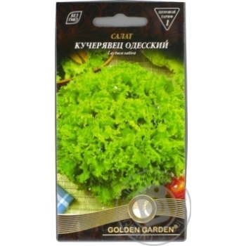 Seed lettuce Golden garden 1g - buy, prices for MegaMarket - photo 1