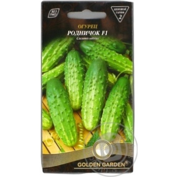 Seed cucumber Golden garden 0.5g - buy, prices for MegaMarket - photo 6