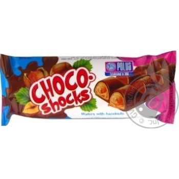 Waffles waffle with nuts 40g - buy, prices for MegaMarket - photo 1