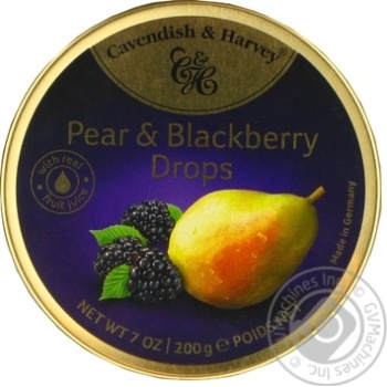 Cavendish & Harvey pear-blackberry candy 175g - buy, prices for MegaMarket - photo 2