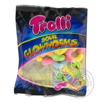 Trolli Sour Glowworms Jelly Beans - buy, prices for MegaMarket - photo 2