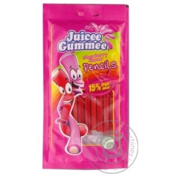 Candy Juicee gummee strawberries with cream 85g - buy, prices for MegaMarket - photo 1