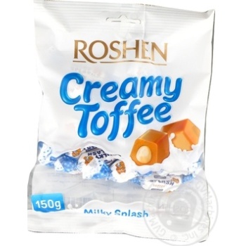 Roshen Milky Splash creamy tofee candy 150g - buy, prices for MegaMarket - photo 4