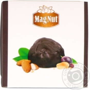 Цукерки MagNut Chocks з арахісом та мигдалем 120г купити, ціни на МегаМаркет - фото 1
