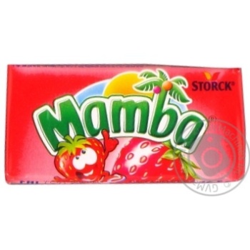 Конфеты жевательные Mamba ассорти 26,5г купить, цены на МегаМаркет - фото 1