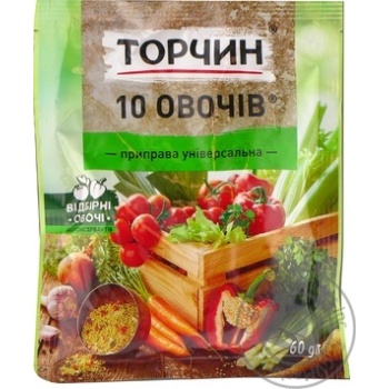 Torchyn 10 vegetables universal seasonings 60g - buy, prices for MegaMarket - photo 4