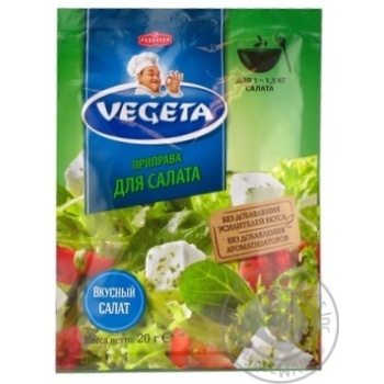 Приправа Вегета до салату з овочами 20г купити, ціни на МегаМаркет - фото 4