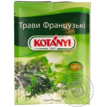 Приправа Котани Французские травы 17г купить, цены на МегаМаркет - фото 1