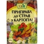 Приправа Еко до страв з картоплі 20г
